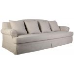 Block & Chisel linen upholstered sofa