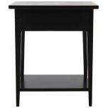 Block & Chisel matt black pedestal