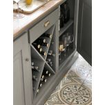 Sibley bar table in chimney sweep grey 