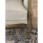 French style sofa with wooden frame