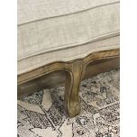 French style sofa with wooden frame
