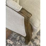 French style sofa with wooden frame