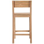 Block & Chisel reclaimed teak barstool