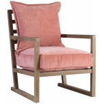 Block & Chisel pink upholstered occasional chair