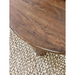 mango wood coffee table with 4 legs