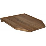 Block & Chisel solid weathered oak draining board