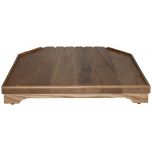 Block & Chisel solid weathered oak draining board