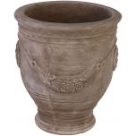 Block & Chisel brown terracotta pot