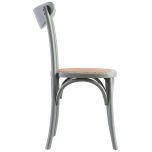 Block & Chisel grey sailback dining chair