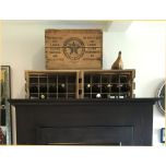 Block & Chisel 15 bottle wooden wine crate