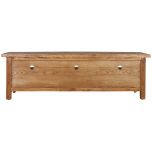 Block & Chisel rectangular recycled elm tv stand