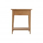 Block & Chisel solid weathered oak pedestal