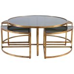 Block & Chisel round nesting coffee table