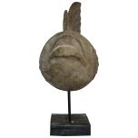 Block & Chisel Albesia wood on metal stand