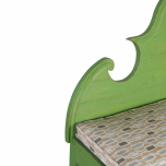 Bench limited edition green multi coloured seat cushion 