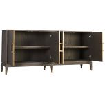Block & Chisel oak 4 door sideboard