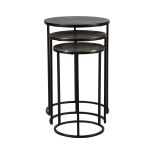block and chisel metal nesting table