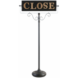 Block & Chisel wood and metal decor sign