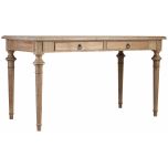 Block & Chisel oak & multilayer board desk