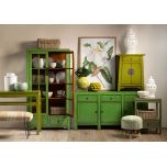 3 door 3 drawer lacquered sideboard