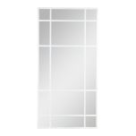 block and chisel white frame mirorr