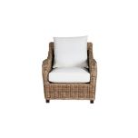 Block & Chisel cane patio chair