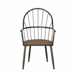 metal and wood farmhouse chair