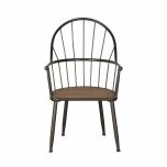 metal and wood farmhouse chair