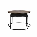 Metal nesting coffee tables