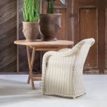 Block & Chisel rattan outdoor dining armchair
