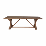 Block and chisel Elm dining table 