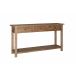 Block & Chisel rectangular recycled elm console table
