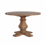round elm wood dining table 