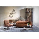 Block & Chisel round coffee table