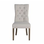 upholstered dining chair with buttoned back detail Château Collection