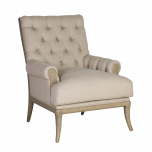 Charmaine occasional chair in linen