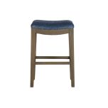 modern counter stool upholstered seat with oak legs