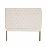 Deep buttoned headboard