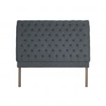 Deep buttoned headboard