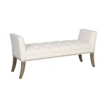 deep buttoned bedend with sides