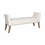deep buttoned bedend with sides