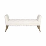 deep buttoned bedend with sides