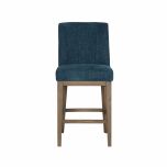 Upholstered modern counter stool