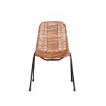 rattan and metal dining chair Westcoast collection 
