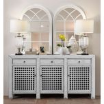 Block & Chisel white wooden sideboard