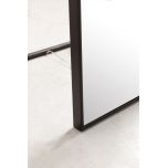Block & Chisel rectangular standing mirror with black frame