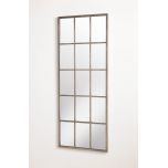 Block & Chisel rectangular standing mirror with black frame