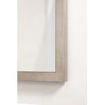 Block & Chisel rectangular standing mirror with black frame