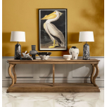 Pelican bird print with wooden frame 