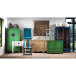 Indochine lacquered chair 